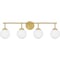 Quoizel Eloise Bath 4 Lights Aged Brass. ELO8633AB - alternate 4